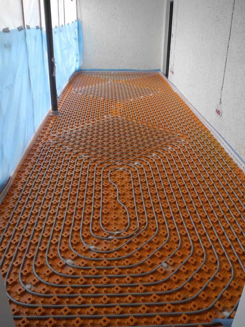 Fußbodenheizung Schlüter